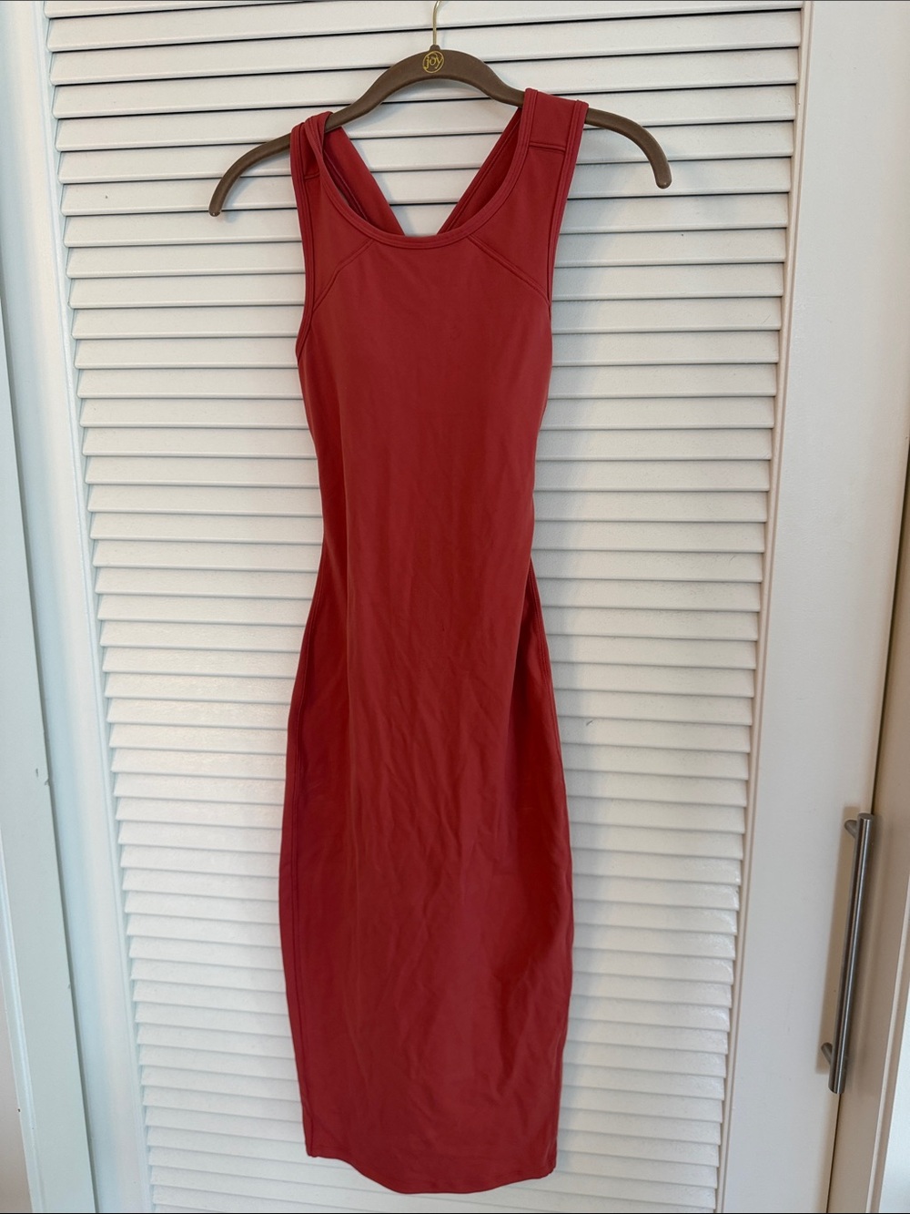 Sleeveless Red Bodycon Dress